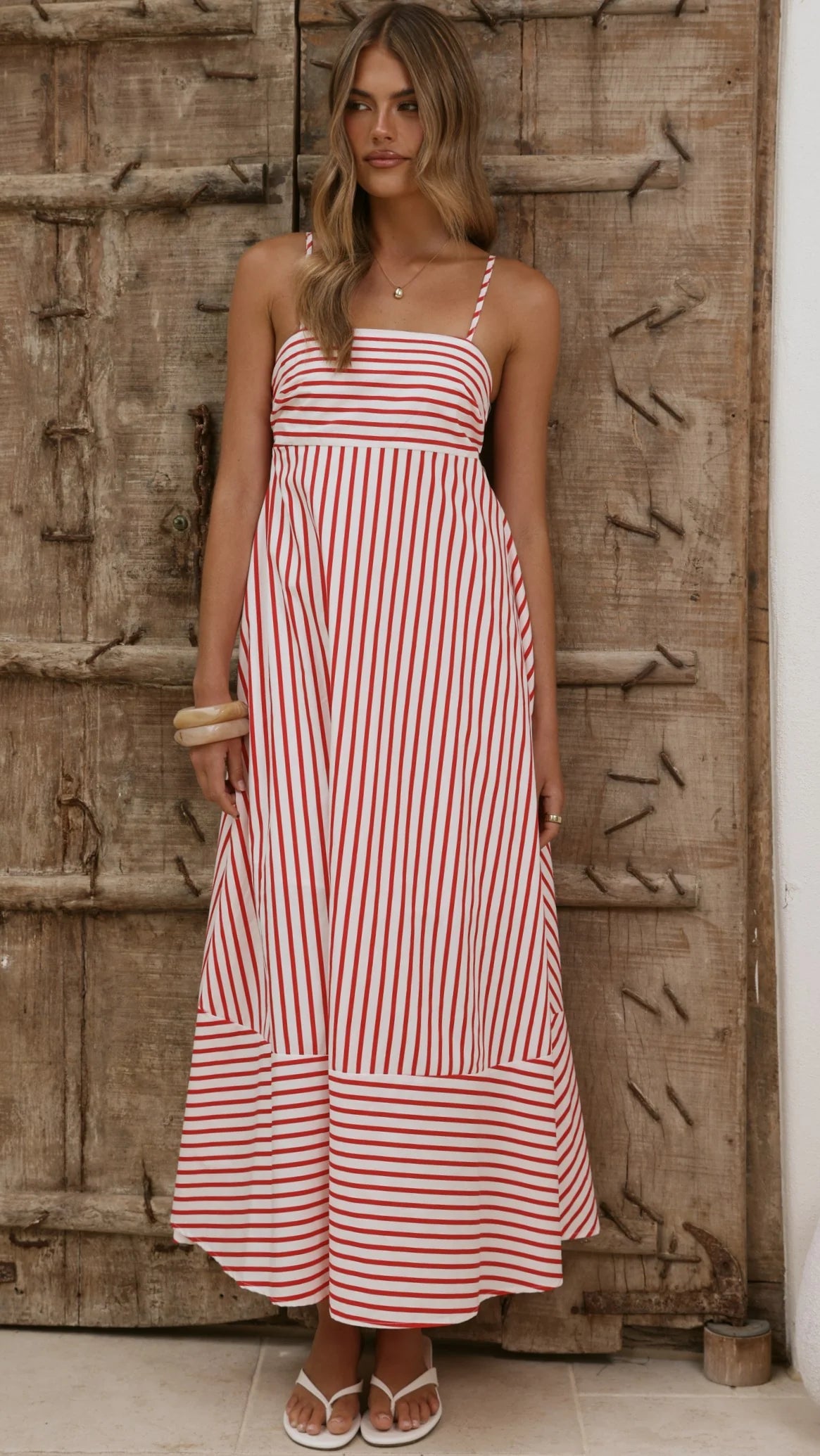 Jalene Maxi Dress Striped