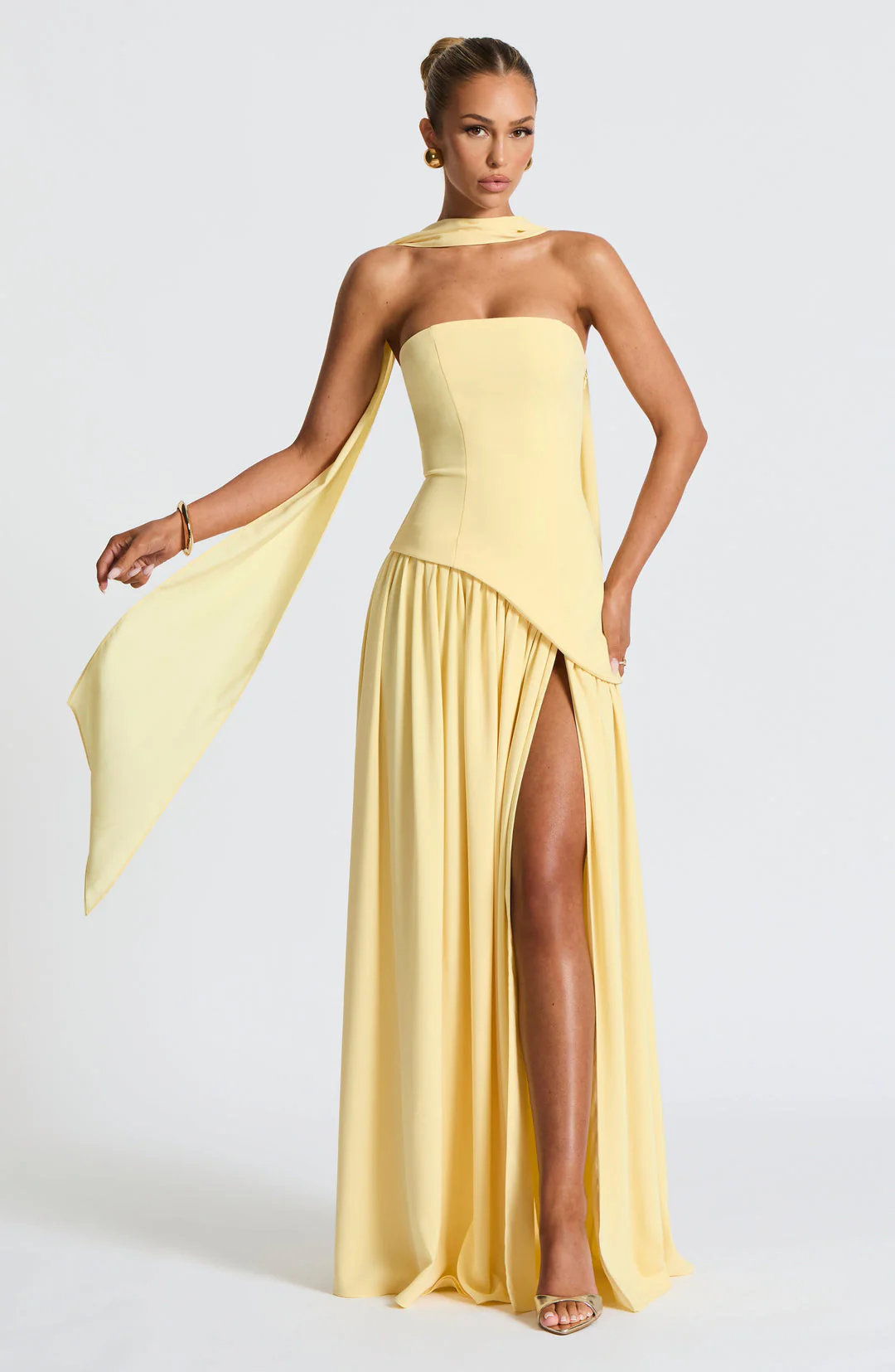 Strapless Maxi Gown