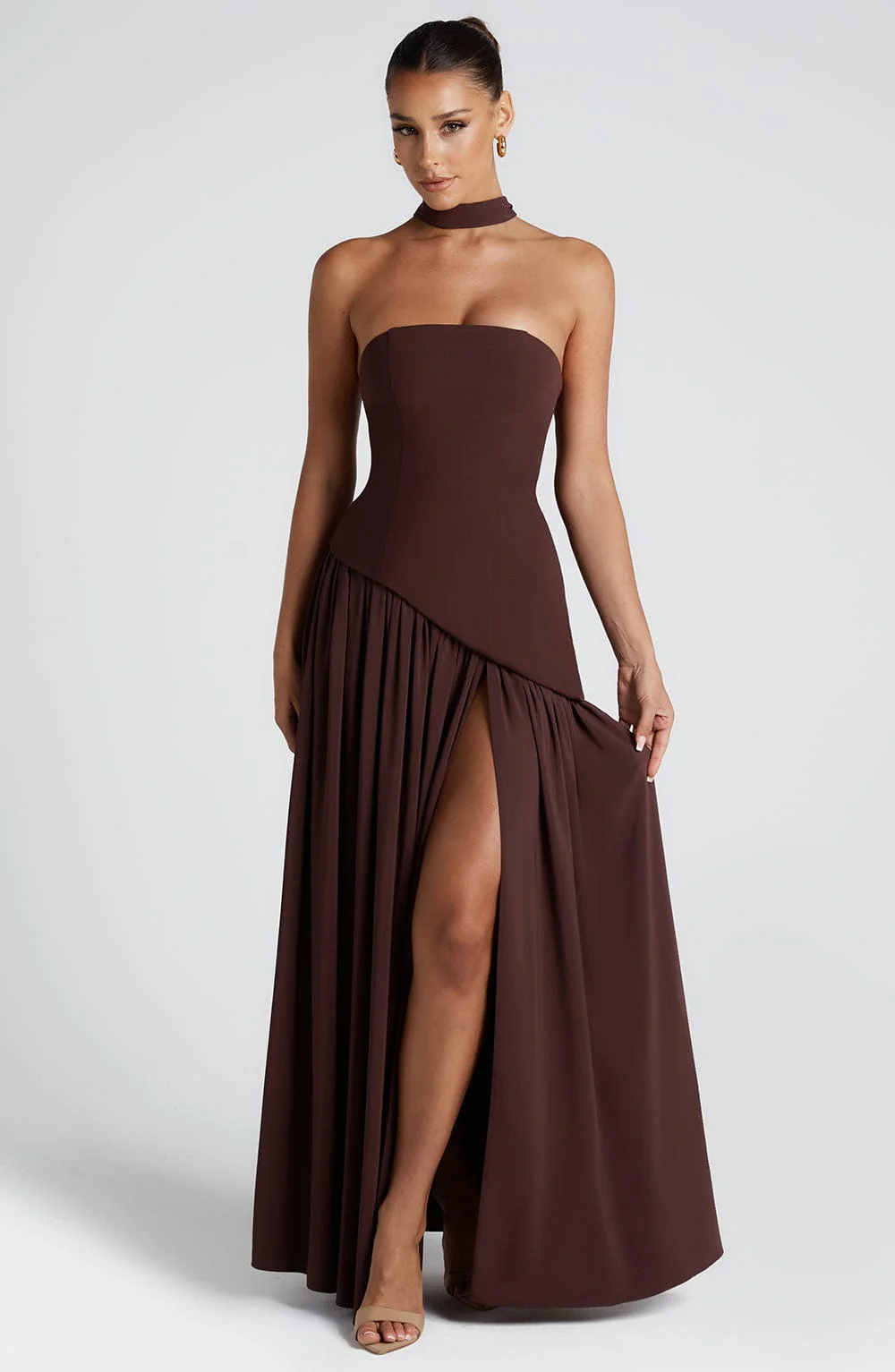 Strapless Maxi Gown