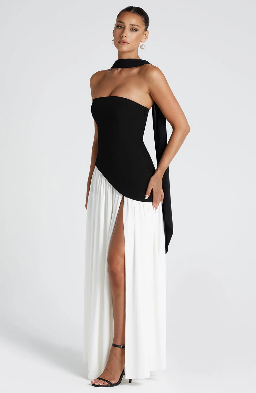 Strapless Maxi Gown