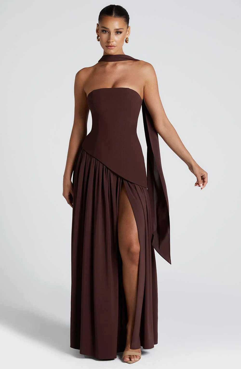 Strapless Maxi Gown