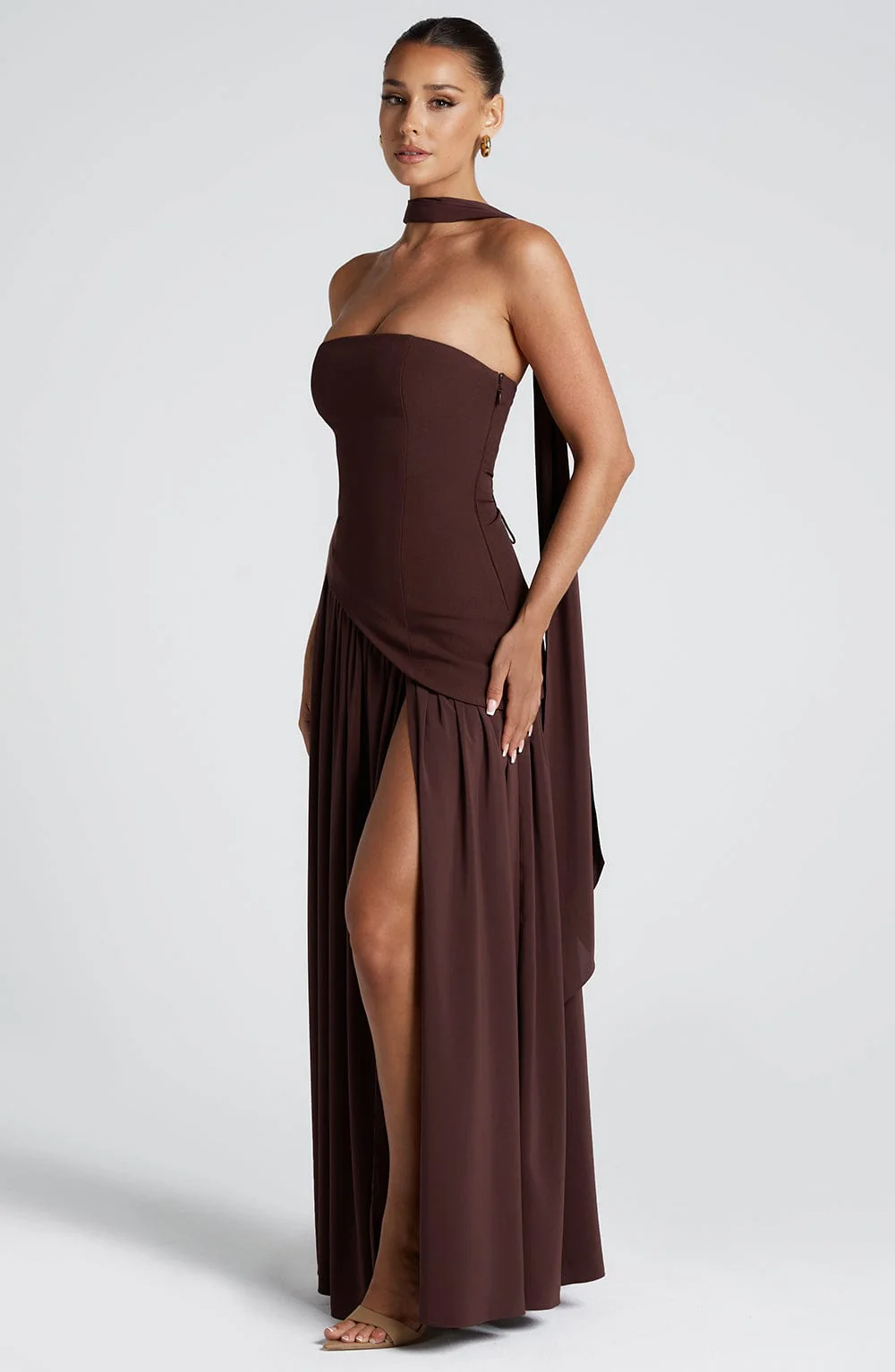 Strapless Maxi Gown