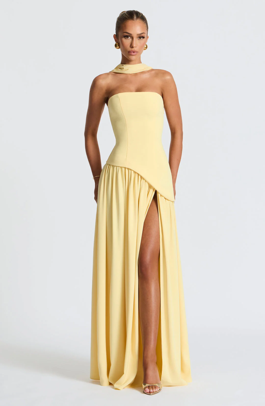 Strapless Maxi Gown